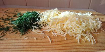 Шаг 1: жареных конвертиков с сыром