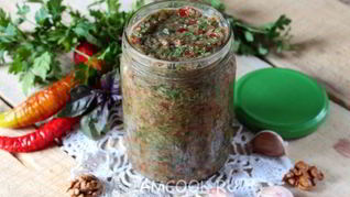 Рецепт Аджики абхазской