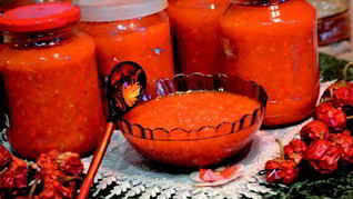 Рецепт Аджики без помидоров на зиму