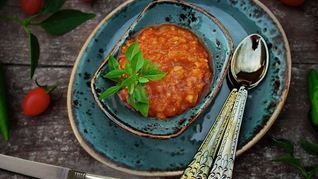 Рецепт Аджики из кабачков и перца на зиму