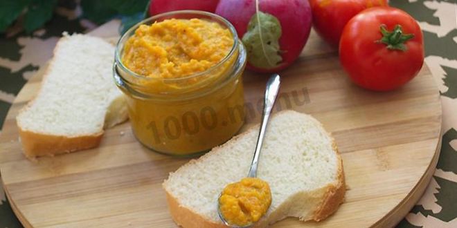 Рецепт аджики из кабачков на зиму с яблоками