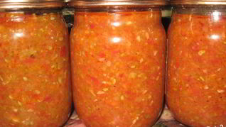 Рецепт Аджики из кабачков с яблоками