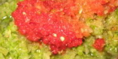 Шаг 2: аджики из кабачков с яблоками