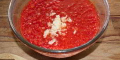 Шаг 2: аджики из красного перца