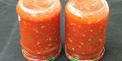 Шаг 4: аджики из помидоров и яблок