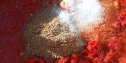 Шаг 2: аджики из помидоров