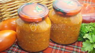 Рецепт Аджики на зиму с яблоками
