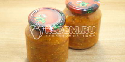 Шаг 7: аджики на зиму с яблоками
