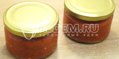 Шаг 4: аджики острой на зиму