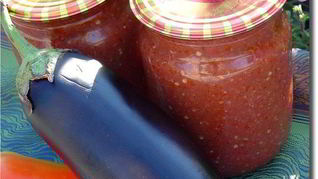 Рецепт Аджики с баклажанами