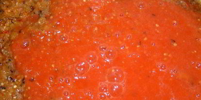 Шаг 2: аджики с баклажанами