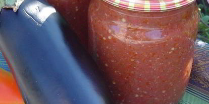 Шаг 4: аджики с баклажанами