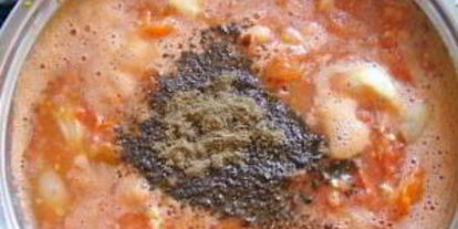 Шаг 2: аджики с лукома ны зиму