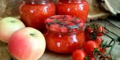 Шаг 5: аджики с морковкой и яблоками