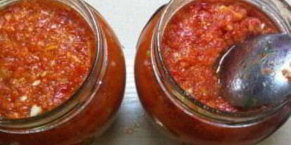 Шаг 2: аджики с морковью на зиму