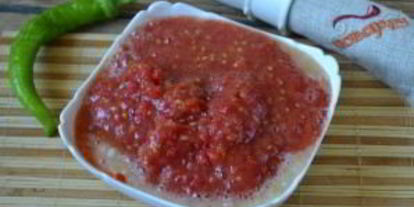 Шаг 2: аджики с яблоками и помидорами на зиму