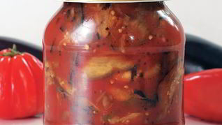 Рецепт Баклажанов в аджике на зиму