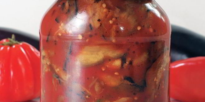 Рецепт баклажанов в аджике на зиму