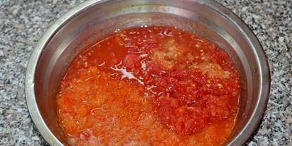 Шаг 2: баклажанов в аджике