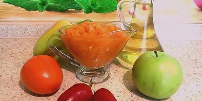 Шаг 10: фруктово-овощной аджика на зиму