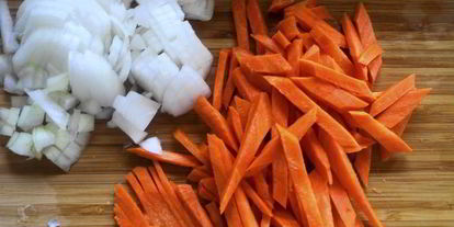 Шаг 2: гелака-палава — плова по-таджикски