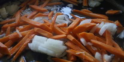 Шаг 3: гелака-палава — плова по-таджикски