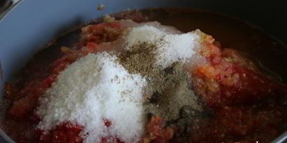 Шаг 2: кабачковой аджики