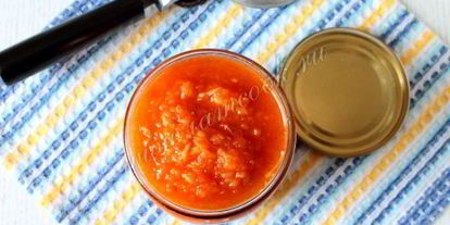 Шаг 5: классической аджики из кабачков на зиму