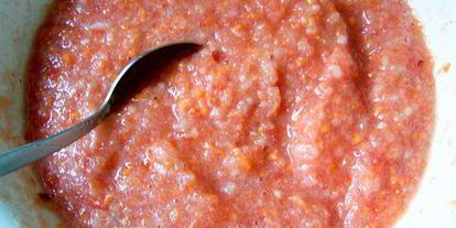 Шаг 9: мясной короны с соусом-аджикой