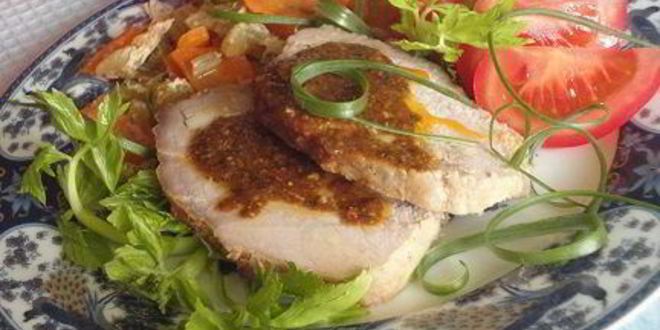 Рецепт мясной трапезы с аджикой