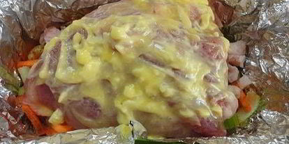 Шаг 1: мясной трапезы с аджикой