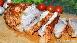 Рецепт Свиного окорока с аджикой в духовке