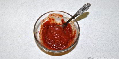 Шаг 1: свиного окорока с аджикой в духовке