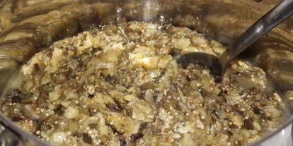 Шаг 6: баклажановой икры на зиму бабусина