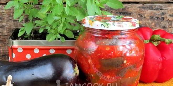 Рецепт баклажанов огонек без жарки