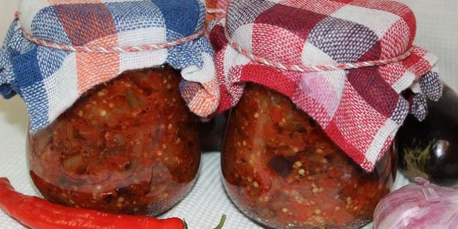 Рецепт Баклажанов по-грузински на зиму
