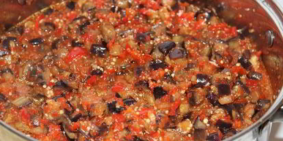 Шаг 4: баклажанов по-грузински на зиму