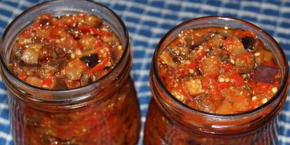 Шаг 5: баклажанов по-грузински на зиму