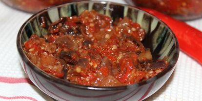 Шаг 6: баклажанов по-грузински на зиму