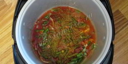 Шаг 7: баклажанов с фасолью на зиму