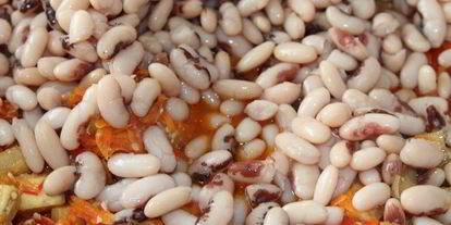 Шаг 6: баклажанов с фасолью