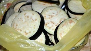 Рецепт Баклажанов замороженных на зиму