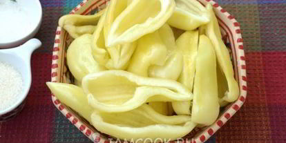 Шаг 2: болгарского перца на зиму