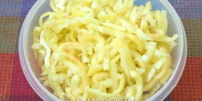 Шаг 3: болгарского перца на зиму