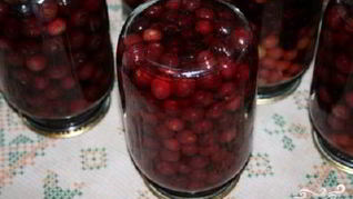 Рецепт Черешни на зиму без сахара