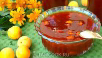 Рецепт Абрикосового джема с ядрами