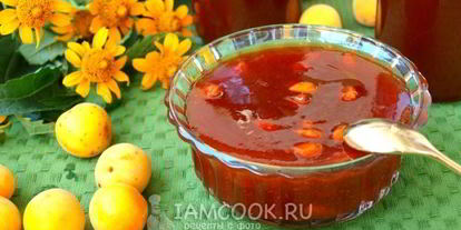 Шаг 6: абрикосового джема с ядрами