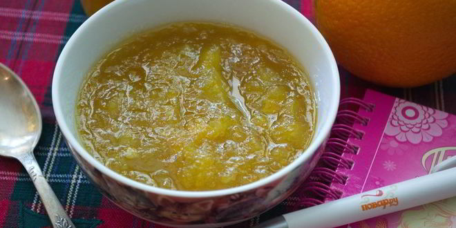 Рецепт Апельсинового джема на зиму