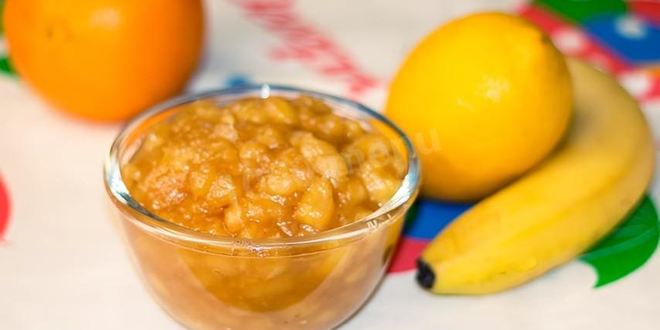 Рецепт бананового джема