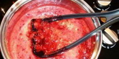 Шаг 2: брусничного джема